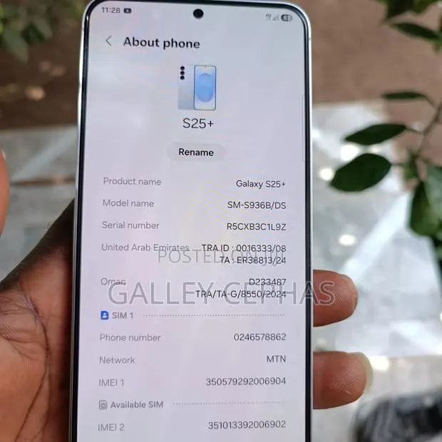 Samsung Galaxy S25+ 256 GB Silver · Photo 1