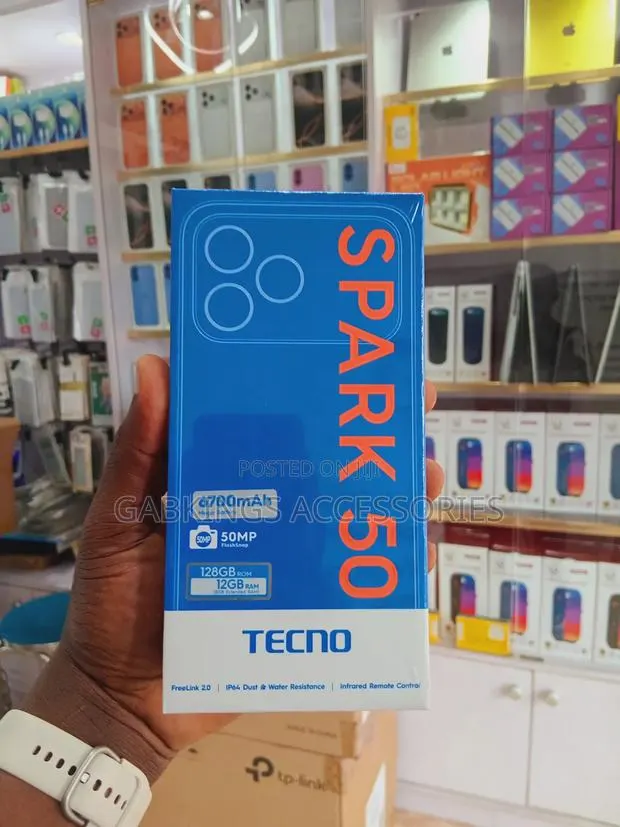 New Tecno Spark 50 128 GB Black · Photo 1