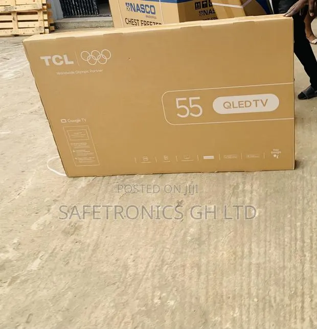 Sleek and Affordable TCL 55′′ QLED Smart Google TV 55C645 · Photo 1