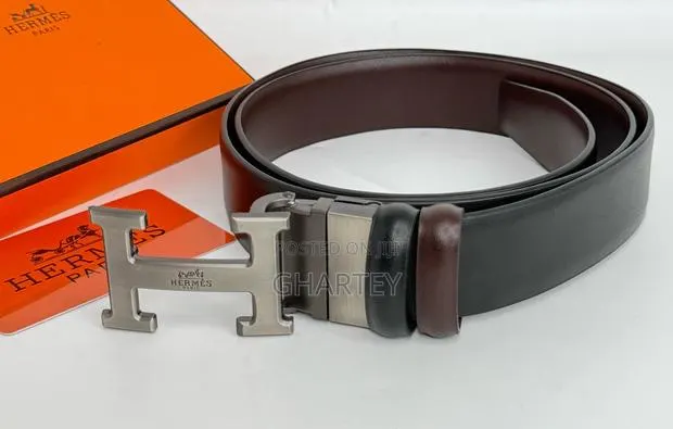 Hermes Reversible Leather Belt · Photo 1