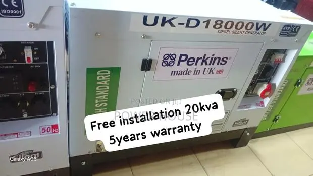 Perkins 20kva Generator – High Performance Diesel Continuous 20kva · Photo 1