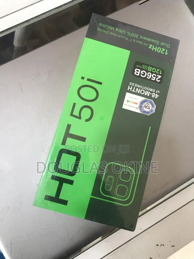 New Infinix Hot 50i 256 GB Black · Photo 1