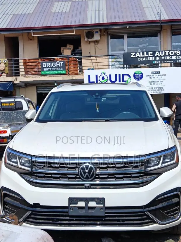 Volkswagen Atlas 3.6L SE w/Technology 2021 White · Photo 1