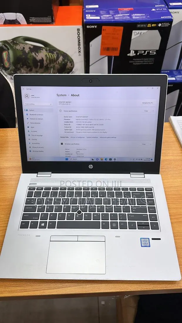Laptop HP ProBook 640 G4 8GB Intel Core i5 SSD 256GB · Photo 1