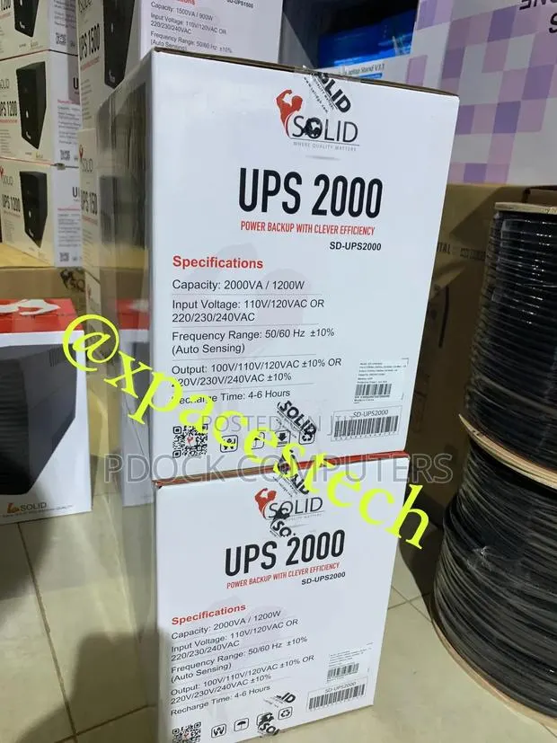 Solid Ups 2000va + Inbuilt Avr · Photo 1