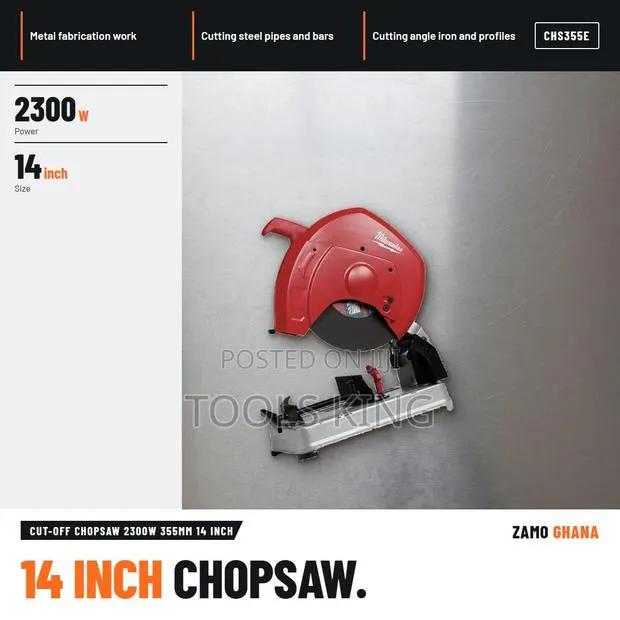 Cut-Off Chopsaw 2300W 355Mm 14 Inch - CHS355E · Photo 1