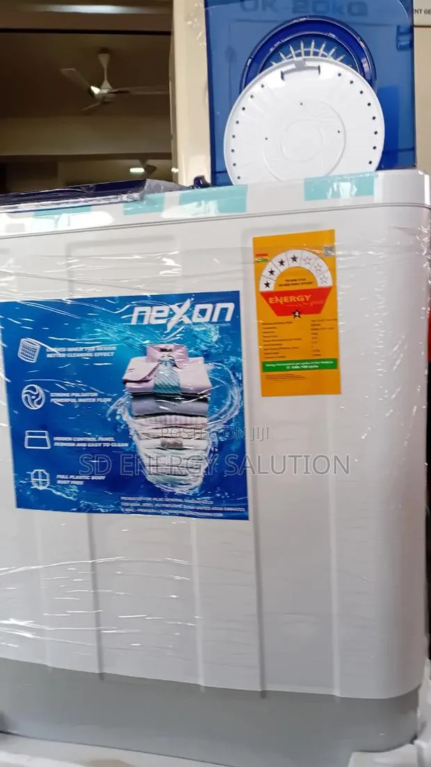 Nexon 10KG Washing Machine – Heavy Duty Twin Tub · Photo 1