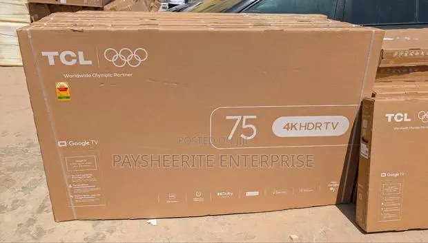 TCL 75 Google Tv Uhd P6k · Photo 1