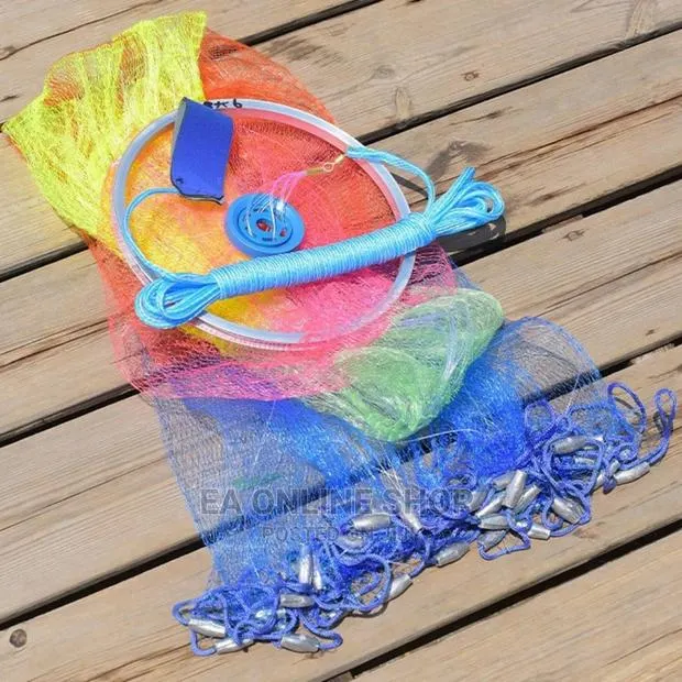 Fly Hand Fishing Cast Net 3.6 Meters. Cat and Tilapia Fish · Photo 1