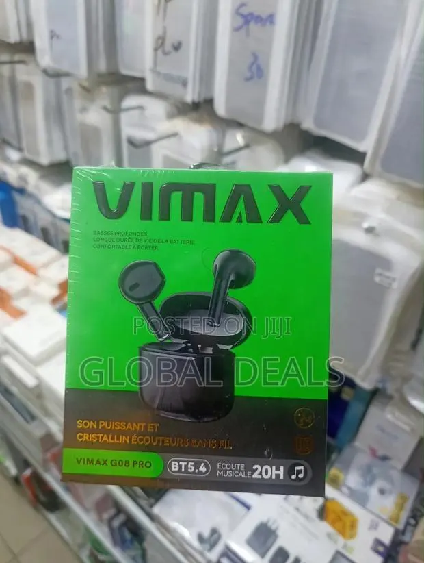 Vimax G08 Pro Wireless Earbuds - BT 5.4