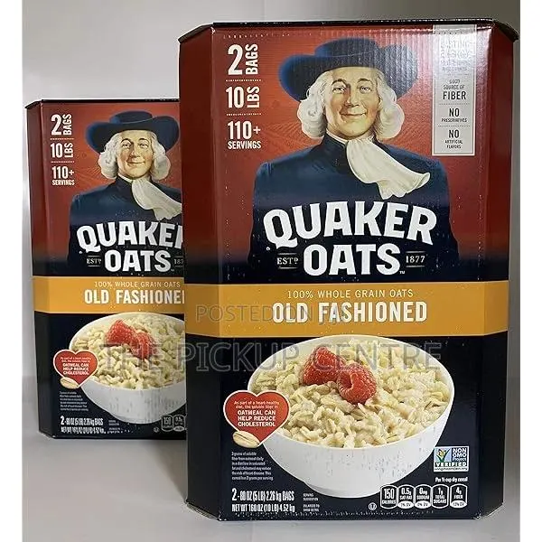Quaker Oats Old Fashioned 100% Whole Grain 10lbs / 4.52kg · Photo 1