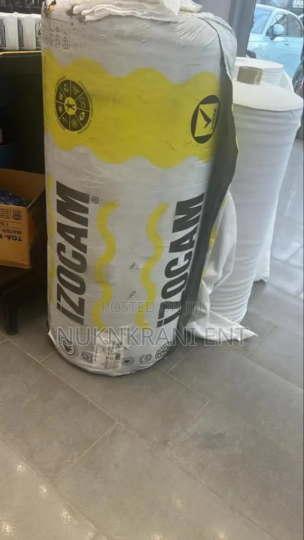 Izocam Glass Wool Insulation for Sale. 24kg. 1.2m X 20m · Photo 1