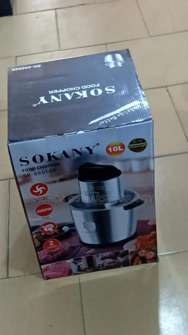 Save Time in the Kitchen With the Efficient Sokany Fufu Chopper · Photo 1