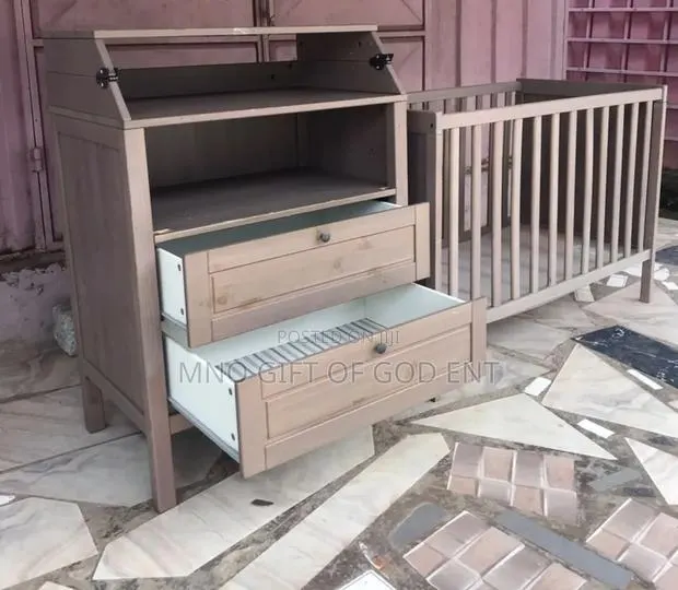 Brand: IKEA Ikea SUNDVIK Cot, 60x120 Cm, Grey Brown · Photo 2