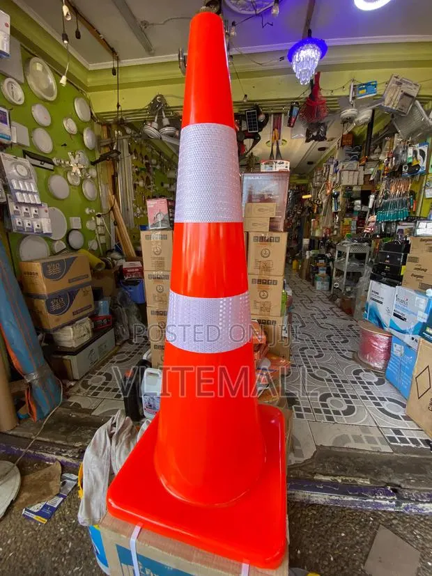 Reflective Traffic Safety Cone, · Photo 1
