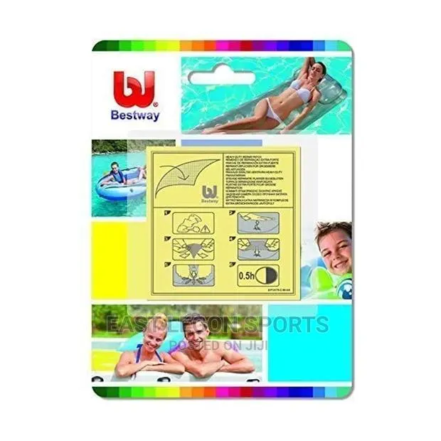 Swimming Pool Patch Repair Puncture X 1 Sticker · Photo 1