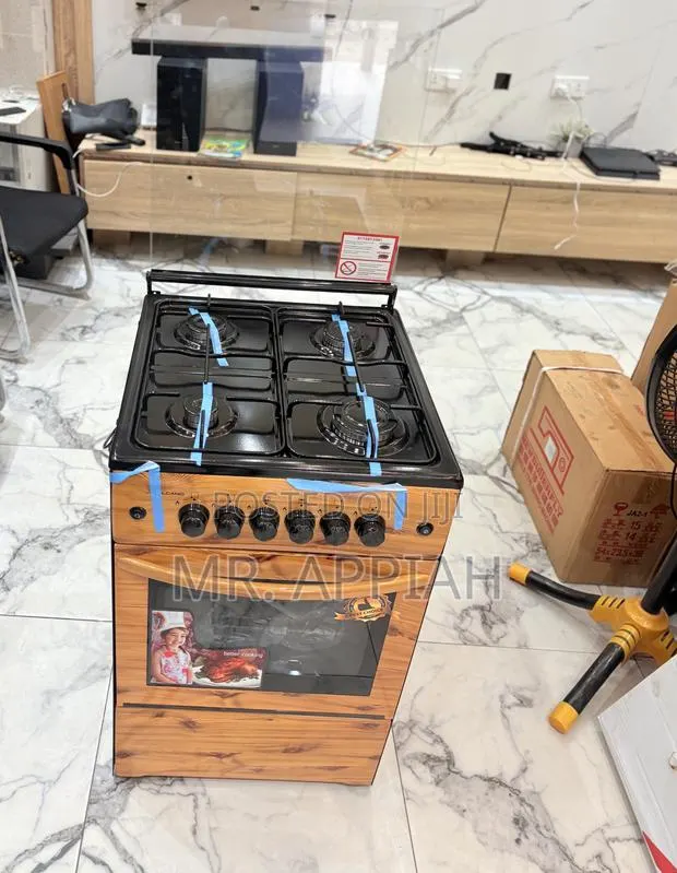 Order Authentic Volcano 4 Gas Burner With Grill(Wooden) · Photo 1