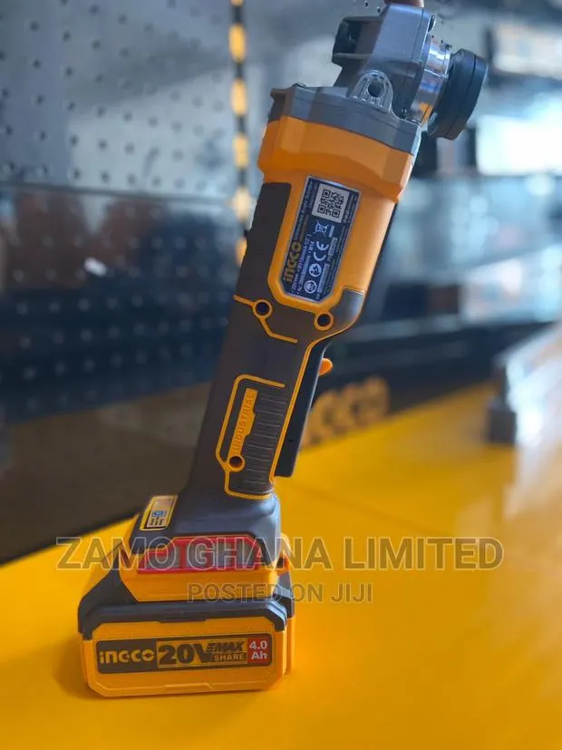 Lithium-Ion Angle Grinder 20v + Battery 4ah - Cagli · Photo 1