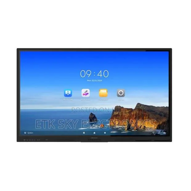 Hikvision Ds-D5b86rb/El 86” Interactive Flat Panel Display · Photo 1