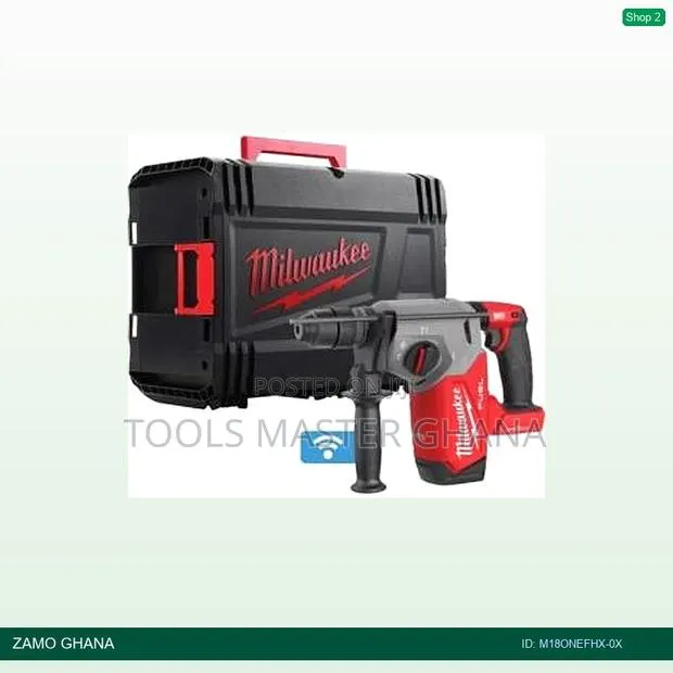 18v Hammer Drill 26mm SDS-Plus 4 Mode Fixtec Fuel Zero - M18onefhx-0x · Photo 1