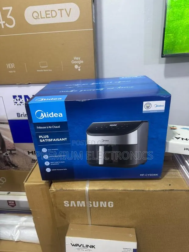 Midea 6ltr Digital Touch Control Air Fryer 1600w 70% Less Oil · Photo 1