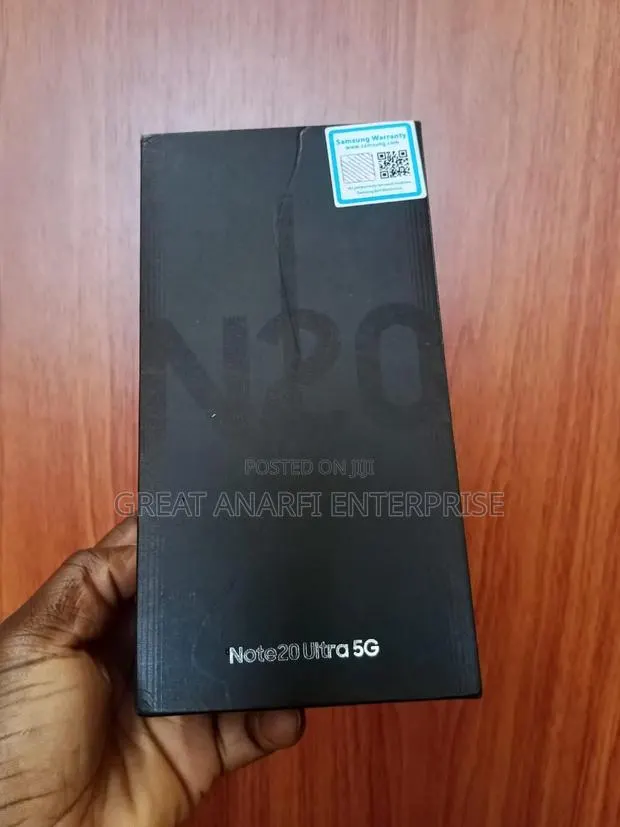 New Samsung Galaxy Note 20 Ultra 5G 512 GB Black · Photo 1
