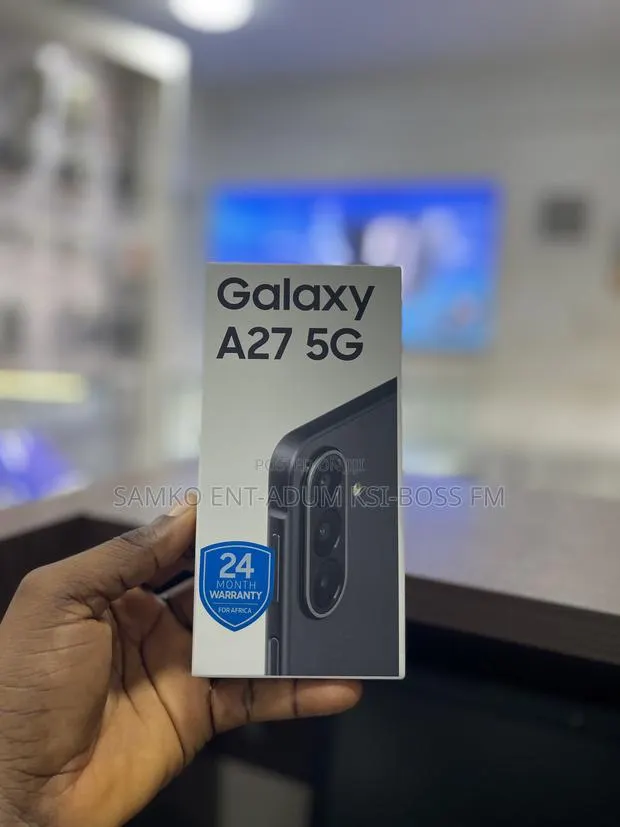 New Samsung Galaxy A27 128 GB Black · Photo 1