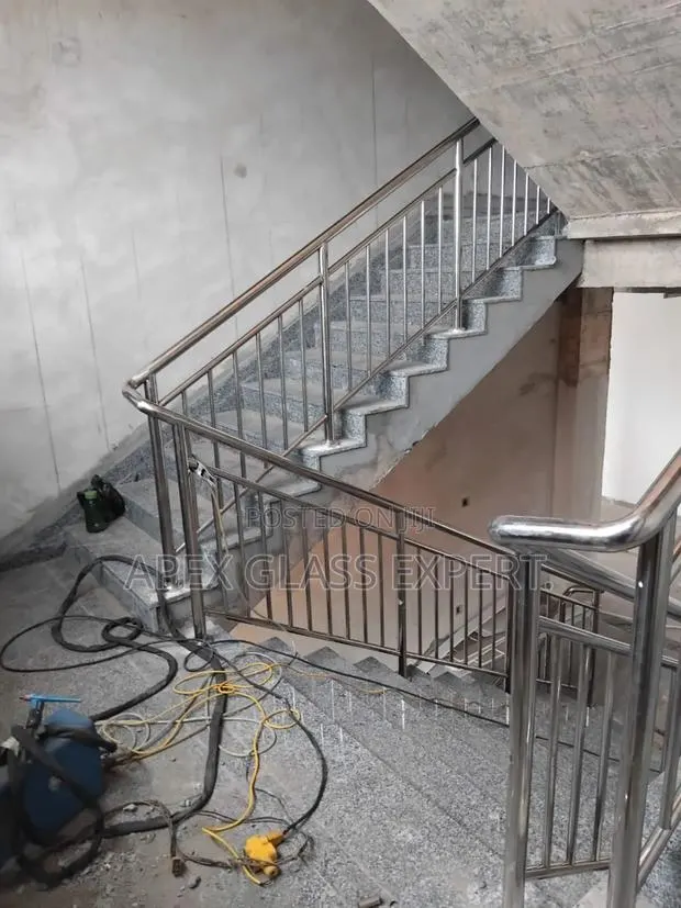Stainless Staircase by Apexglassexpert · Photo 1