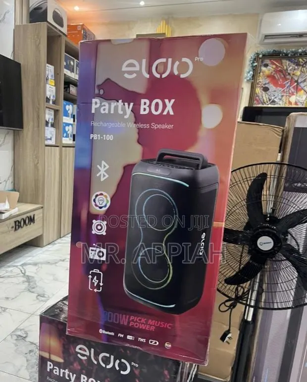 Get Unique Eldo Ps1-110 Single 12" With Microphone(Black)300watt · Photo 1