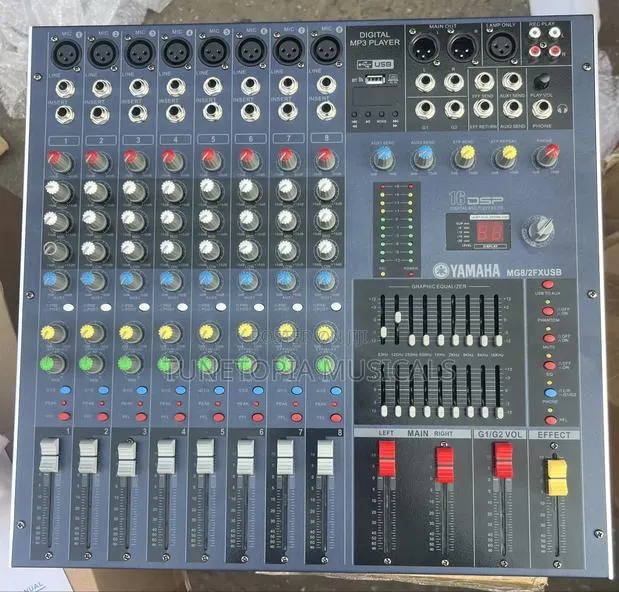 Yamaha Mg8/2fxusb 8-input Stereo Mixer With Dsp Effects. · Photo 1