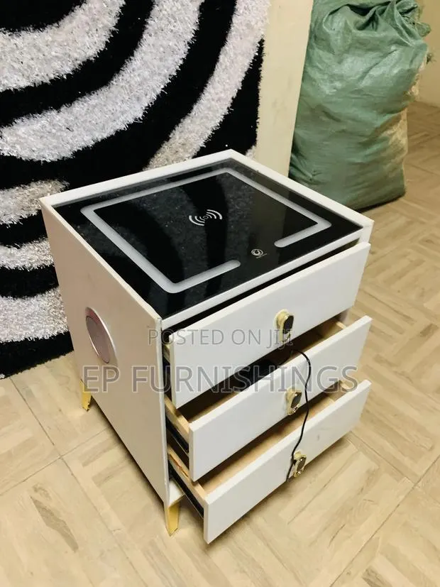 Bedside Drawer With Bluetooth Speaker · Photo 1