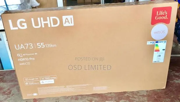 World Cup Promo Lg 55" Uhd Smart Tv | Hdr10 Pro Ai Upscaling · Photo 1