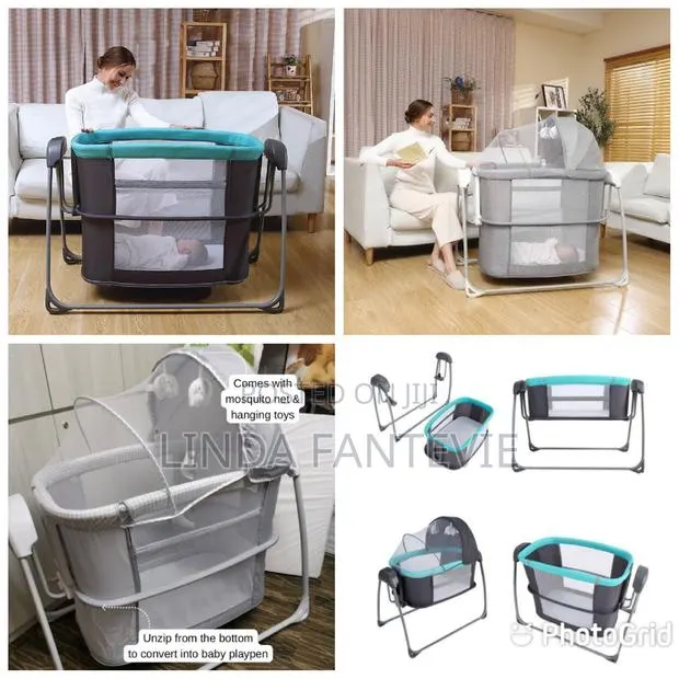 Baby Swing Bed With Remote · Photo 1