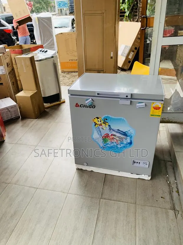 Fresh Sealed Chigo 142L Chest Freezer (Model: CFD16C8) · Photo 1