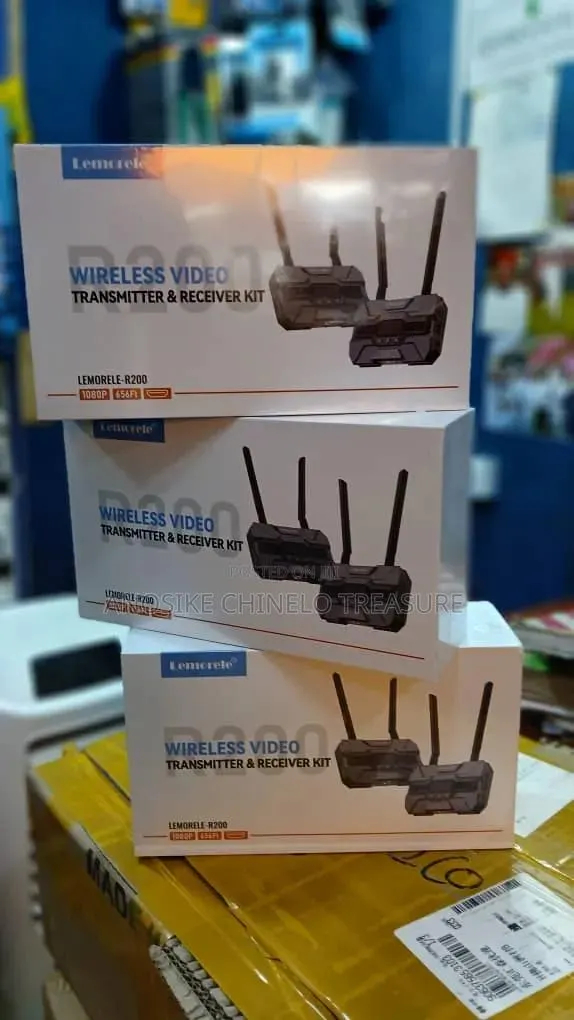 Lemorele R200 Wireless HDMI Video Transmitter Receiver Kit 1080P 60F · Photo 1