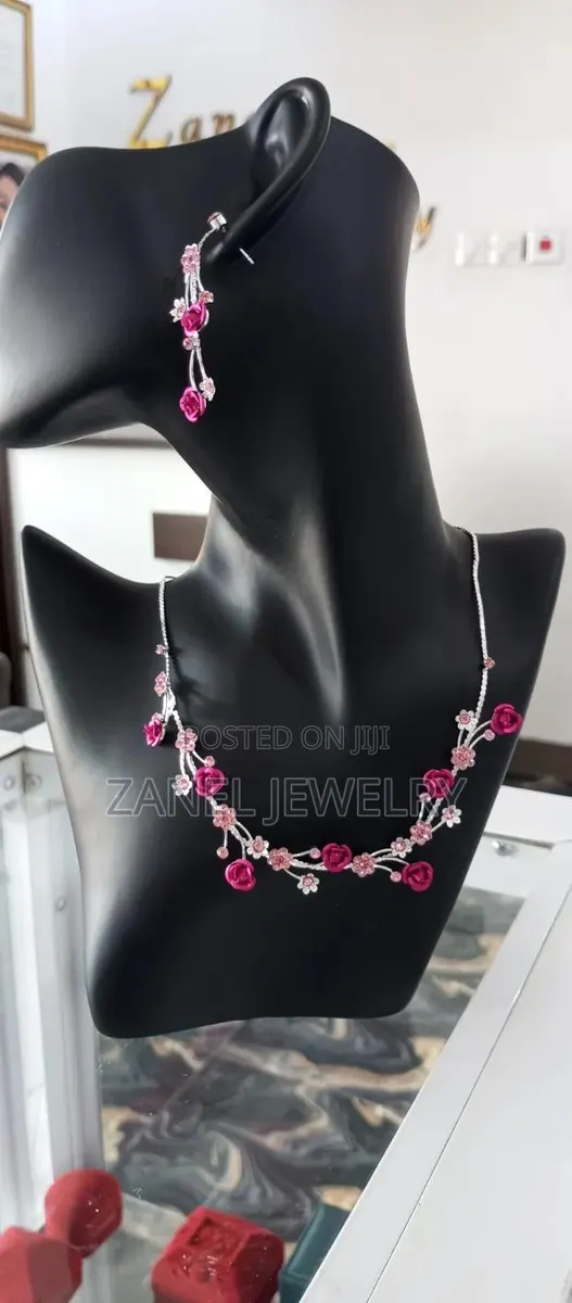 Colourful Necklace and Earrings · Photo 1