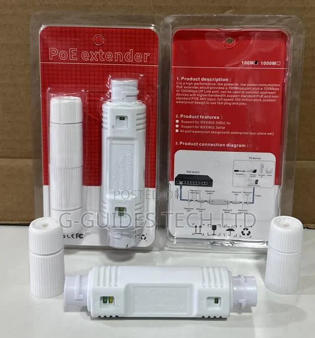 Poe Extender Outdoor, Waterproof Poe Repeater · Photo 1
