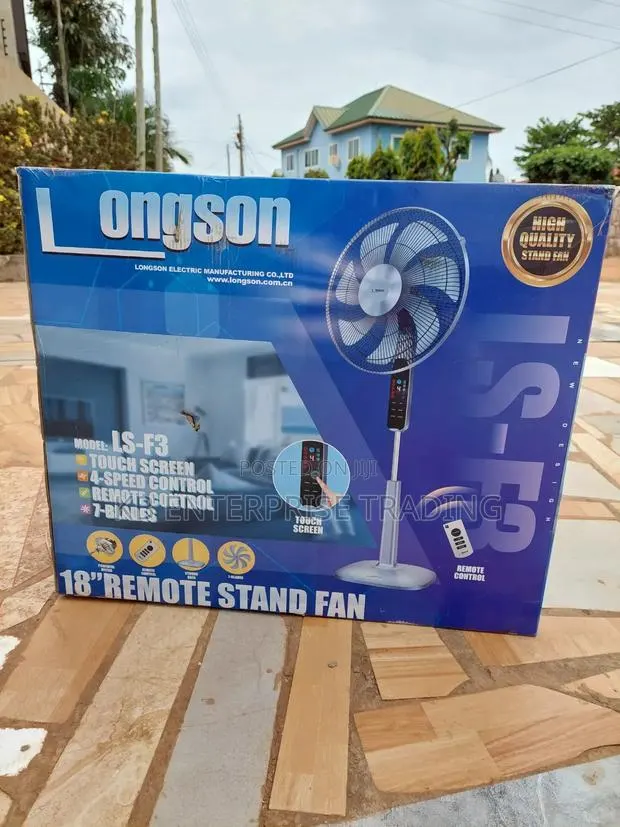 Longson Electric Fan (Black) · Photo 1