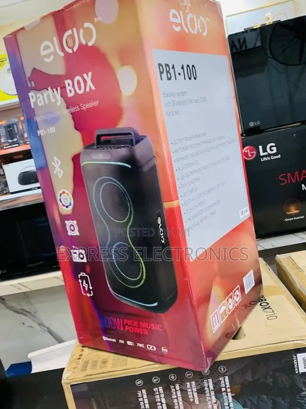 Get a New Eldo Pb1-100 Double 6,5"Bluetooth Speaker · Photo 1