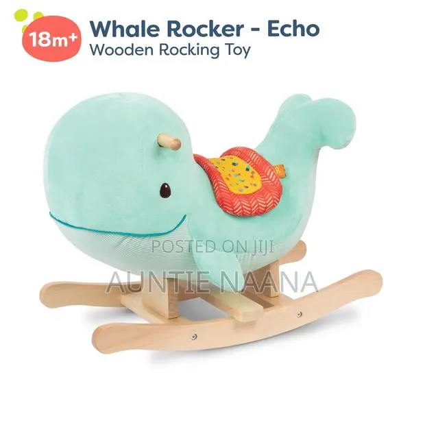 B. Toys- Whale Rocker - Echo- Whale Rocking Ride On · Photo 1
