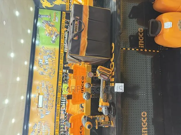 Ingco 5 PCS Brushless Cordless Industrial Combo Kit · Photo 1