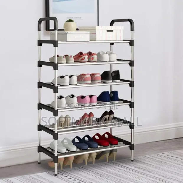 6 Tier Shoe Rack · Photo 1