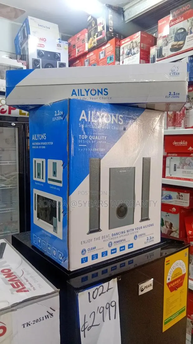 Ailyons 2.1 Speaker – Clean Sound, Modern Design · Photo 1