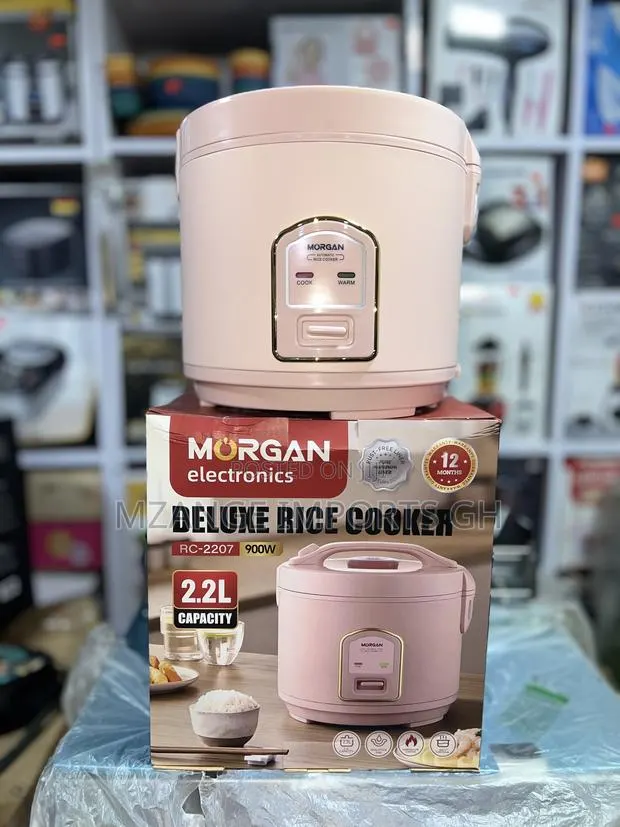 Morgan 2.2L Quality Rice Cooker Pinkish · Photo 1