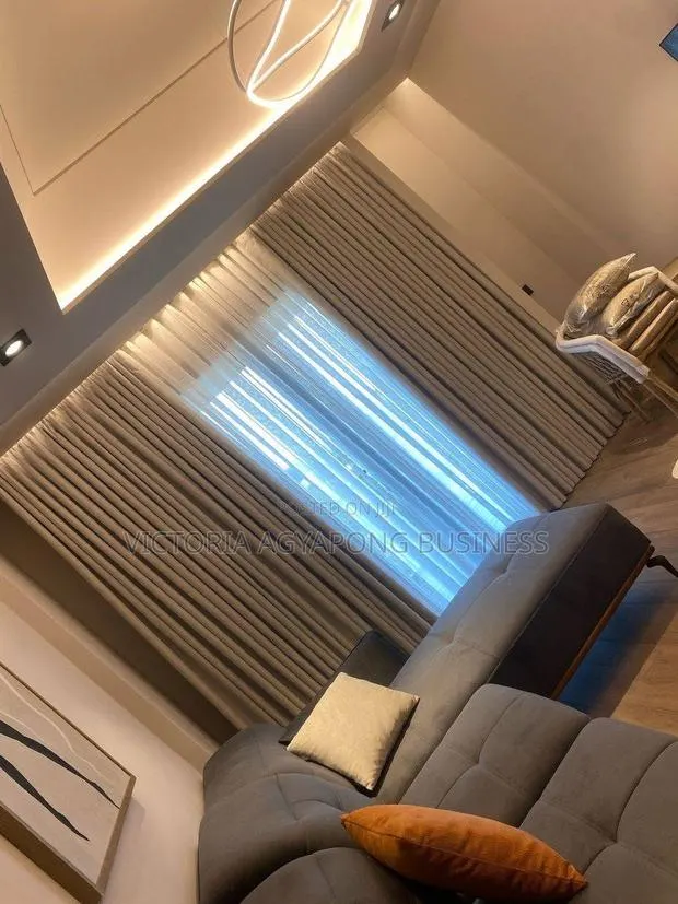 Beautiful Charcoal Grey Sunblock Curtains · Photo 4