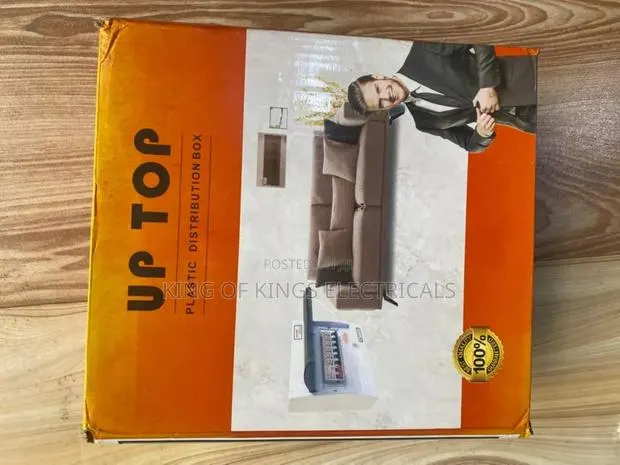 Up Top Plastic Distribution Box - 6 Way. (Ct006) · Photo 1