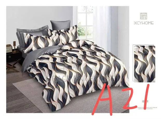 Non Faded 2 Bedsheets 4 Pillowcases in Diff Colors · Photo 1