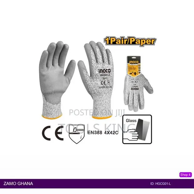Cutresistant Gloves - Hgcg01-l · Photo 1