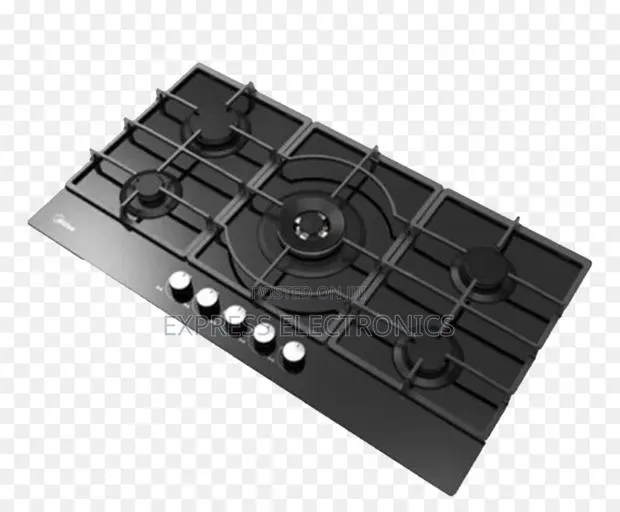 Built-in Gas Hob, 5 Burners, Black MG90GQ095AL1B-BS · Photo 1