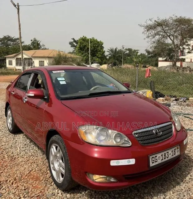 Toyota Corolla 1.6 VVT-i 2007 Red · Photo 1